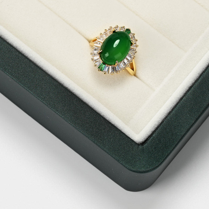 OIRLV Custom Velvet & Leather Jewelry Box : X067004A1