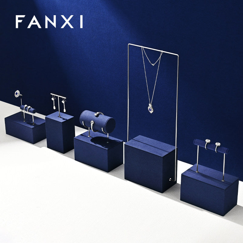 OIRLV Fashion Blue Metal Jewelry display set : TT475