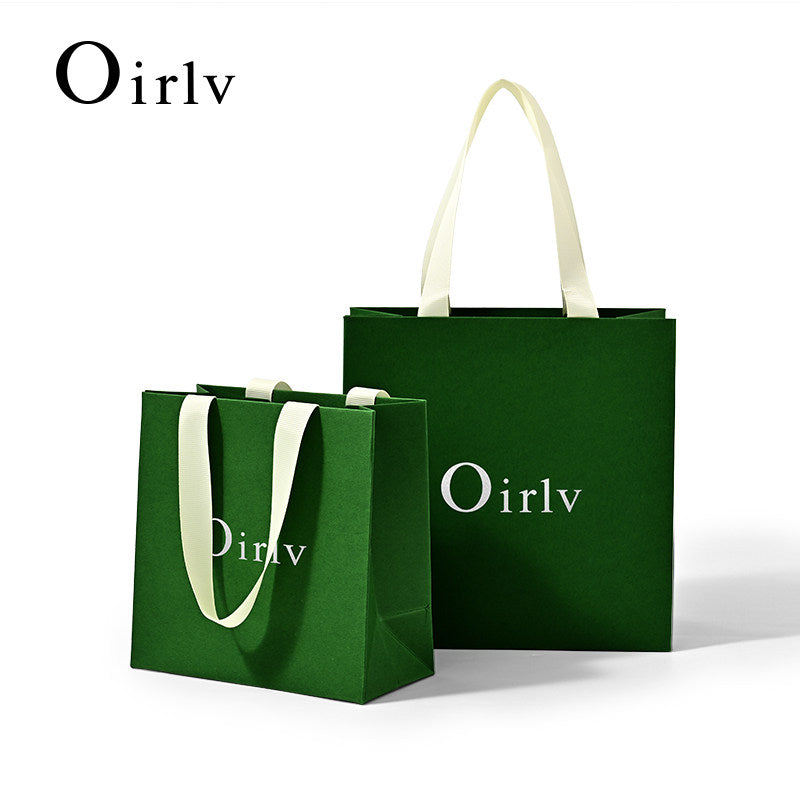 OIRLV Factory  Special paper Jewelry bag （50PCS)