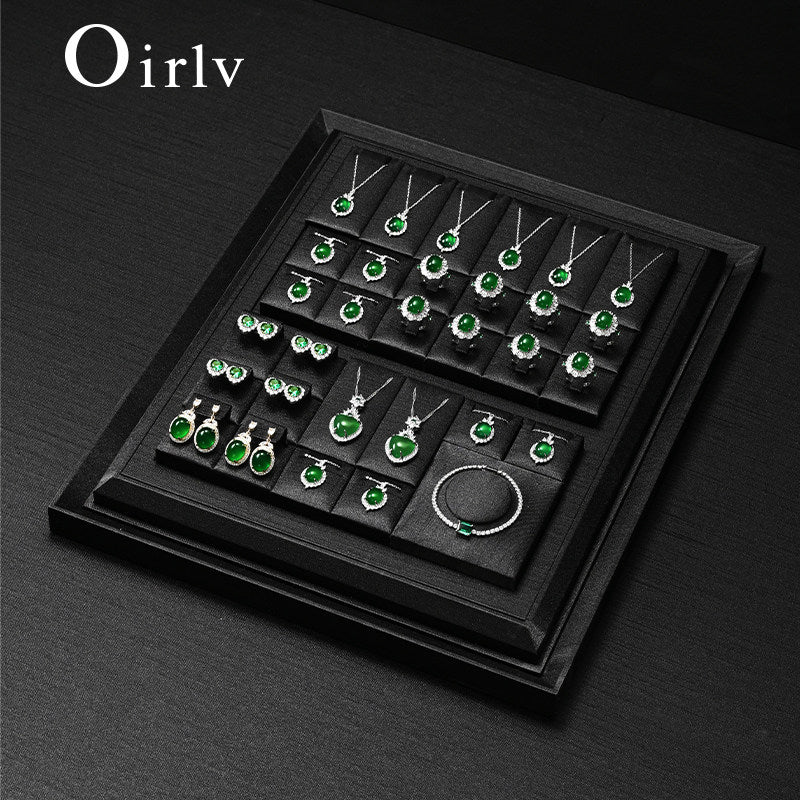 OIRLV Wholesale Black Tess Jewelry Combination Set : TT577