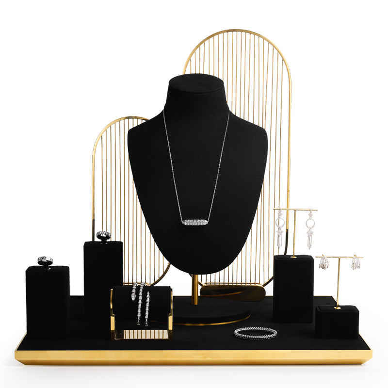 Luxury Black Jewelry Display Set TT102