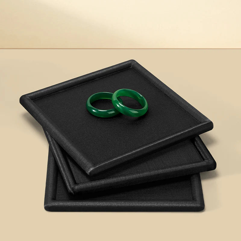 Square Microfiber Jewelry Tray P070