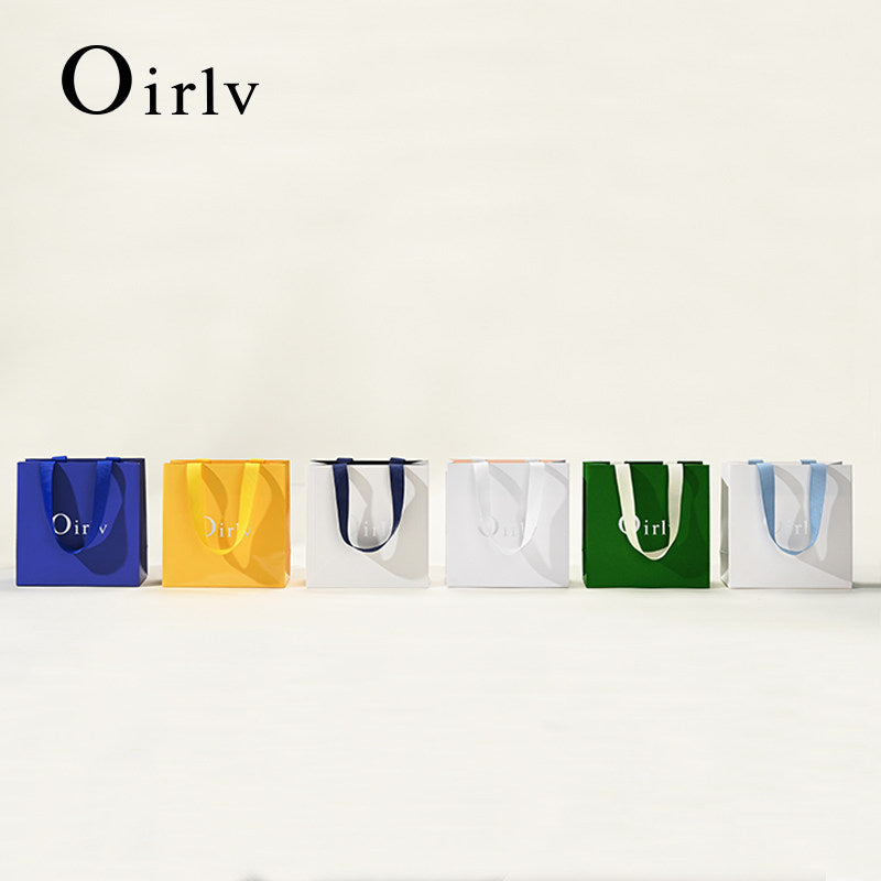 OIRLV Factory  Special paper Jewelry bag （50PCS)