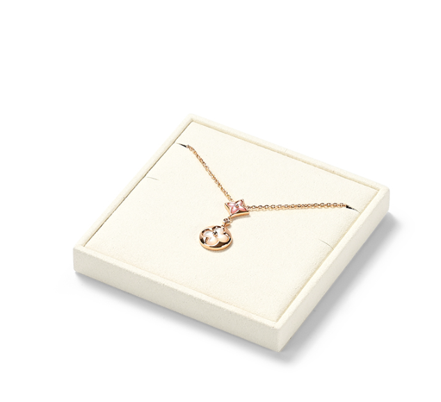OIRLV wholesale beige microfiber display for jewelry:TT269