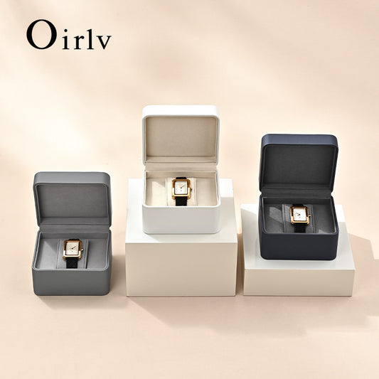OIRLV Hot sale Multi-color optional microfiber Watch storage box:H174