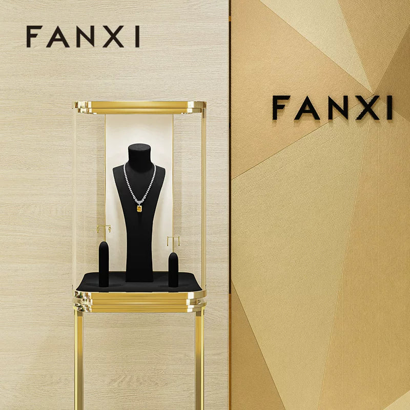 OIRLV Fashion Microfiber Jewelry Portrait Stand : RX109