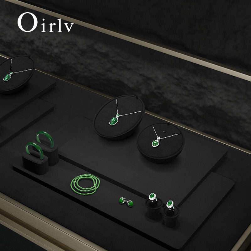 Oirlv Hot sale black jewelry display set series: TT242