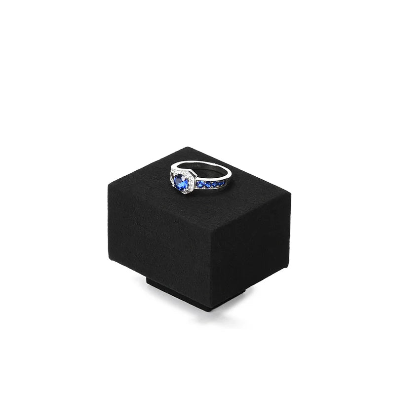 Black Beige Grey Cube Jewelry Display Set TT254