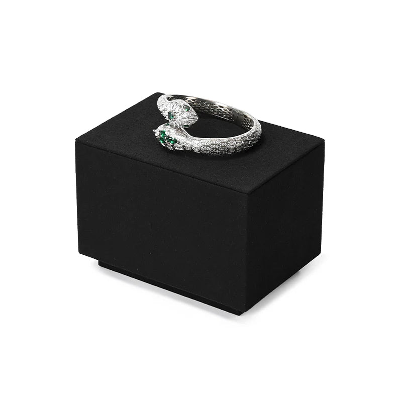Black Beige Grey Cube Jewelry Display Set TT254