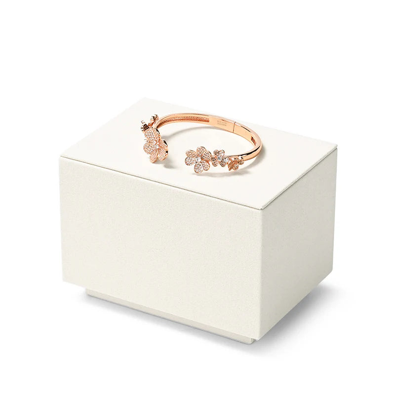 Beige Microfiber Earrings Ring Necklace Jewelry Display Set TT255