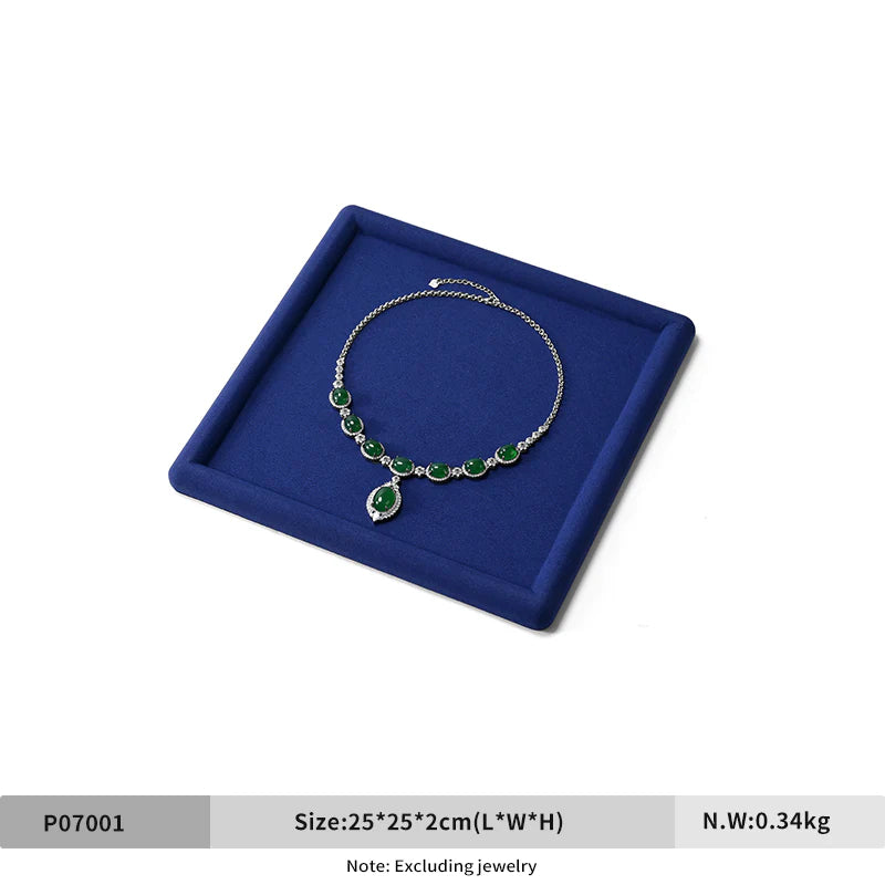 Square Microfiber Jewelry Tray P070