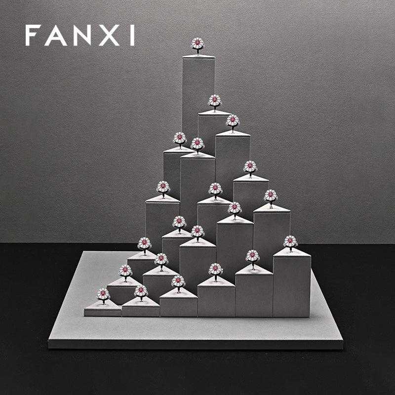 OIRLV High quality Grey Metal Ring holder:TT451