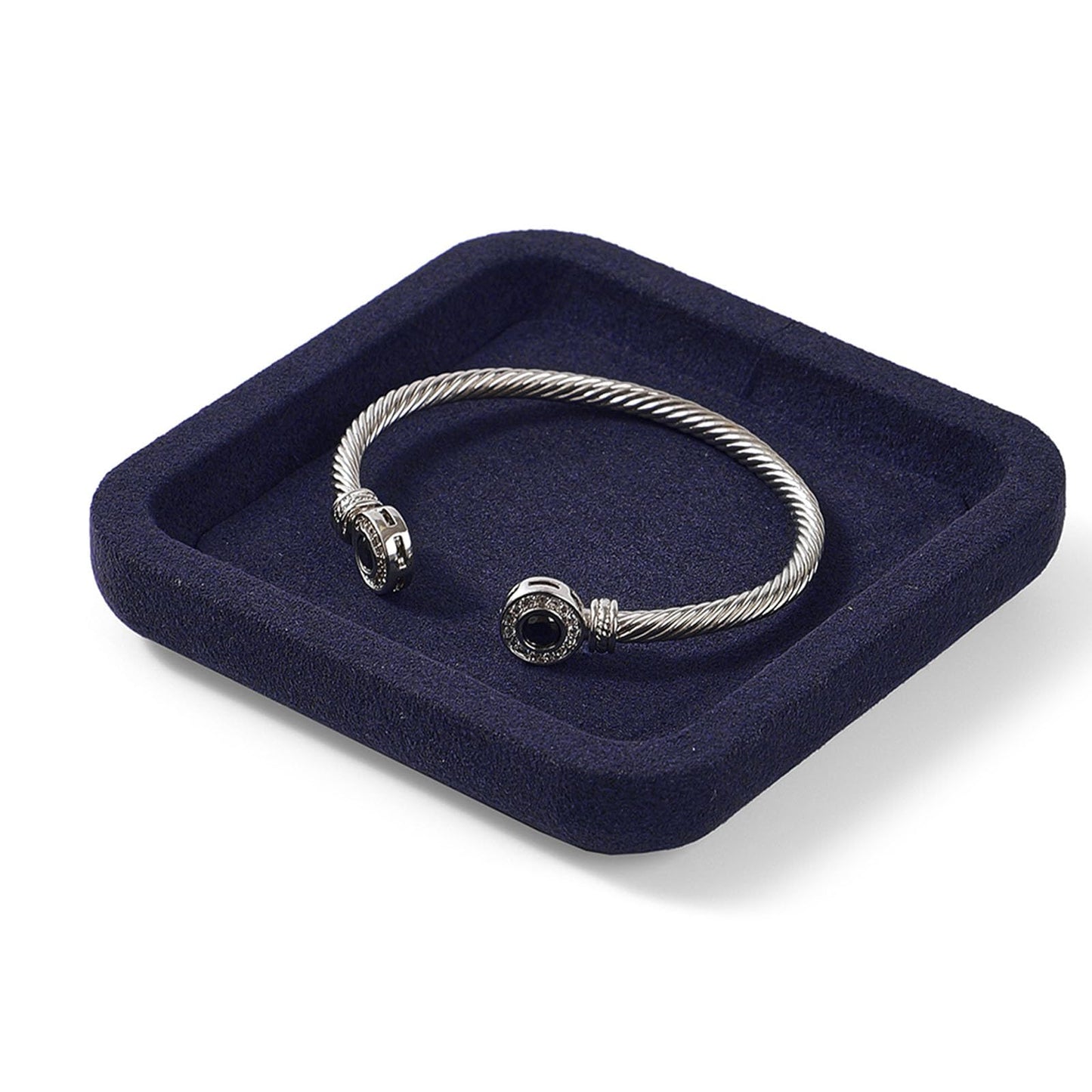 OIRLV Microfiber Jewelry Trays Stackable ：P201