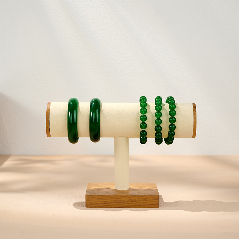 Wood T Bar Watch Bracelet Jewelry Display Stand SM068