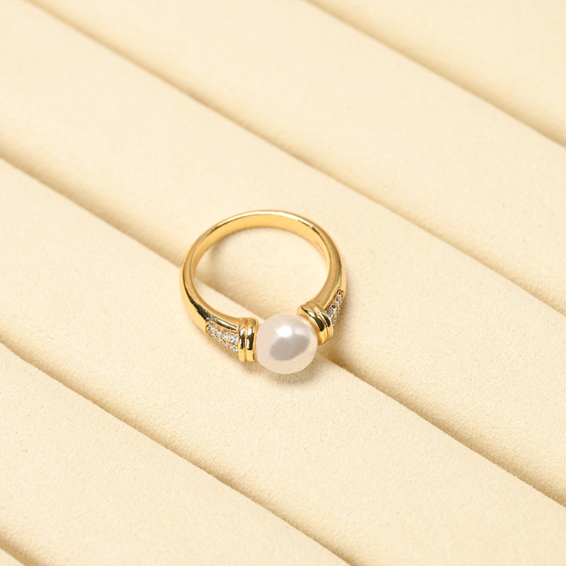 Wood White Microfiber Jewelry Display Tray P082