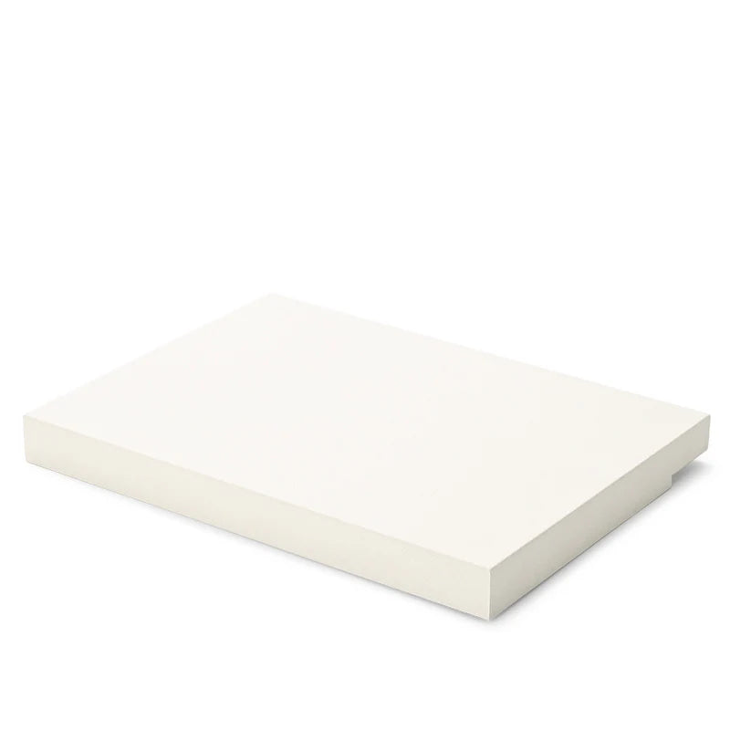 Beige Microfiber Earrings Ring Necklace Jewelry Display Set TT255