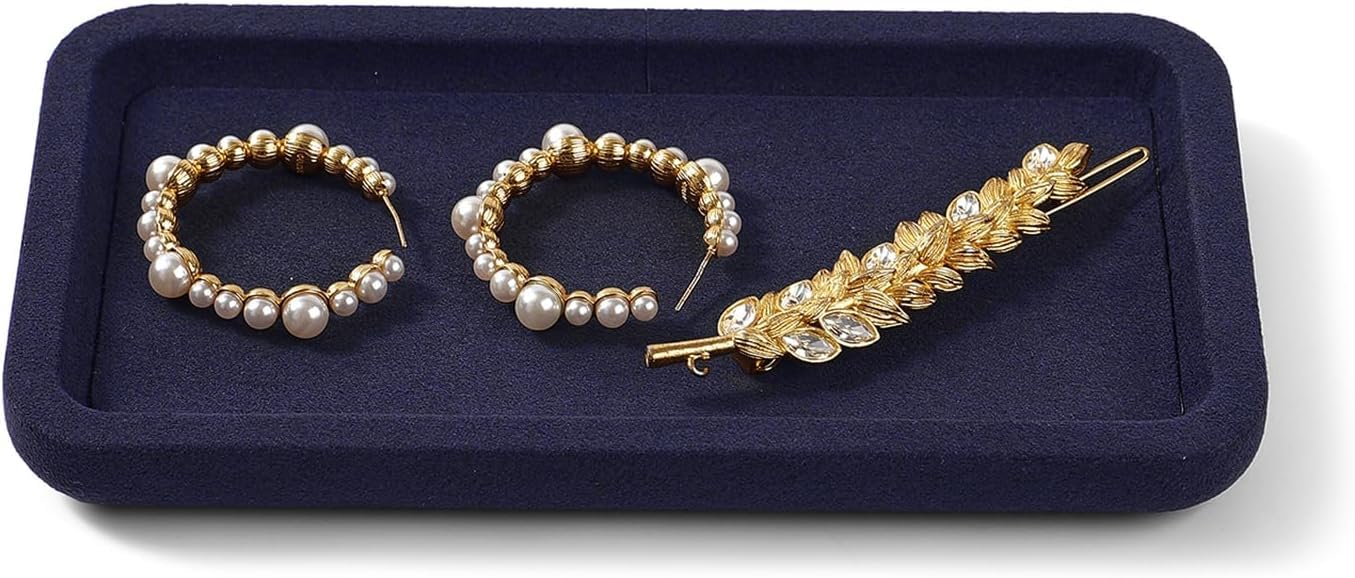 OIRLV Microfiber Jewelry Trays Stackable ：P201