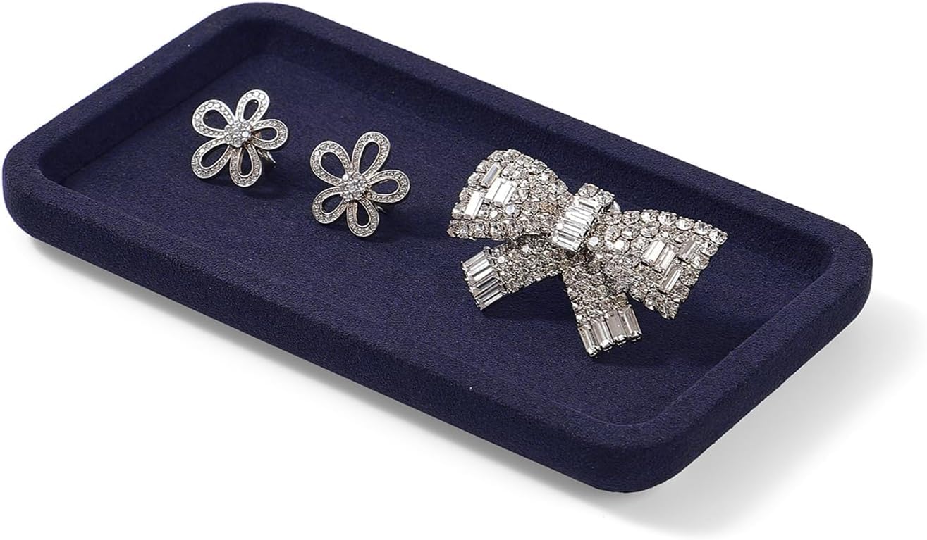 OIRLV Microfiber Jewelry Trays Stackable ：P201