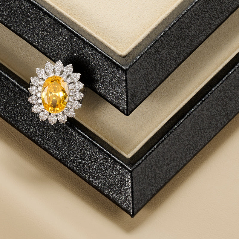 Factory Beige PU leather Microfiber Jewelry Plate：P239