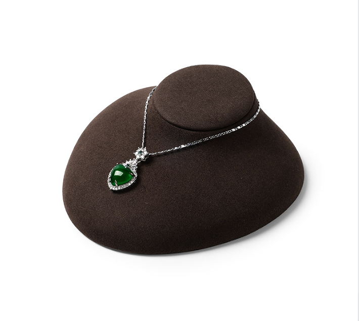 OIRLV High quality white Microfiber mannequin jewelry display:RX085