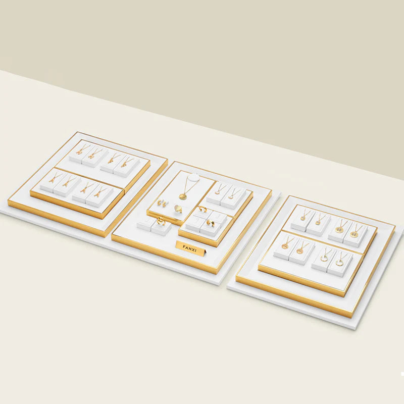 Jewelry display set high-end display props for rings and necklaces TT371