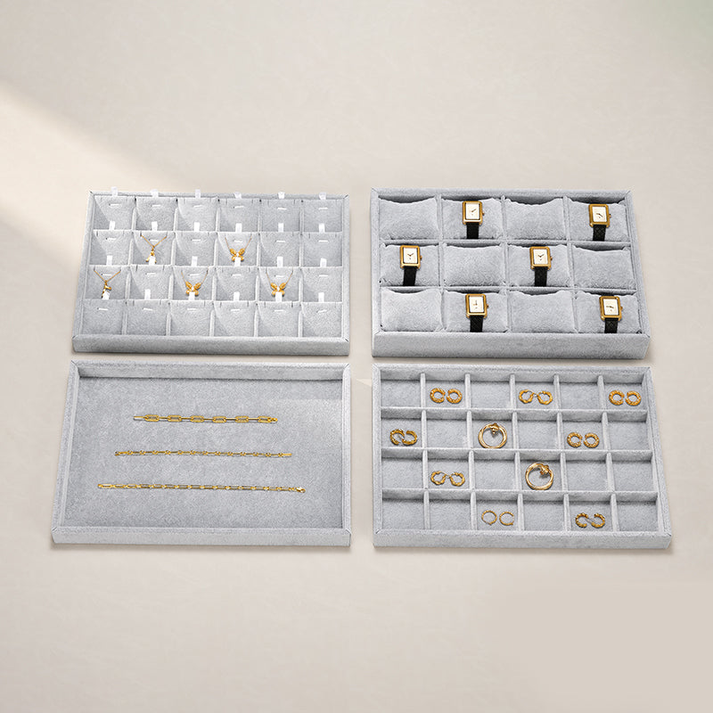 OIRLV Velvet Stackable Jewelry Tray P001