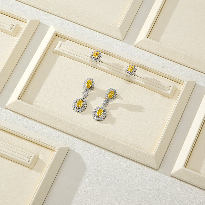 OIRLV PU leather Microfiber Jewelry Plate:P240