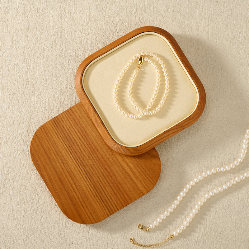 Wholesale Polychrome Wooden Jewelry Display Tray P237