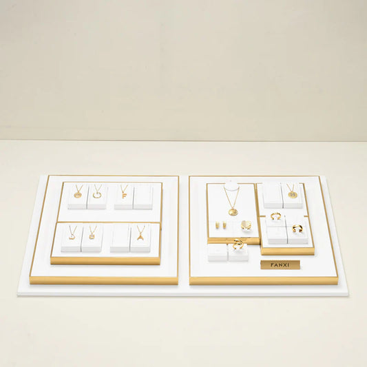 Jewelry display set high-end display props for rings and necklaces TT371