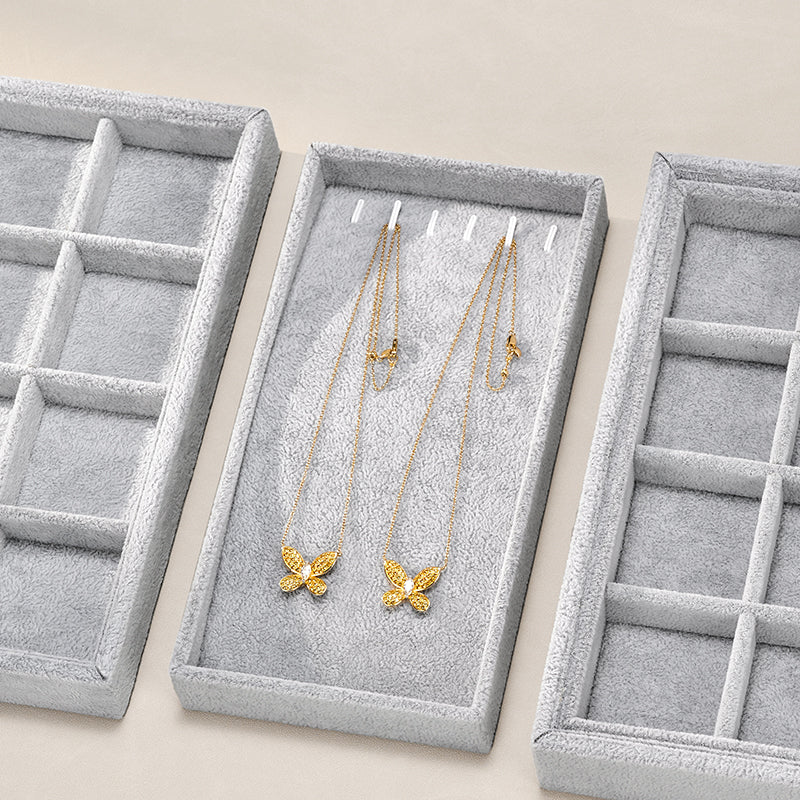 OIRLV Velvet Stackable Jewelry Tray P001