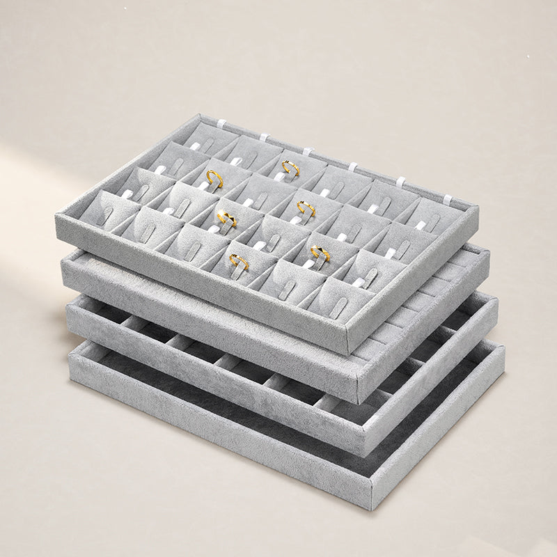 OIRLV Velvet Stackable Jewelry Tray P001