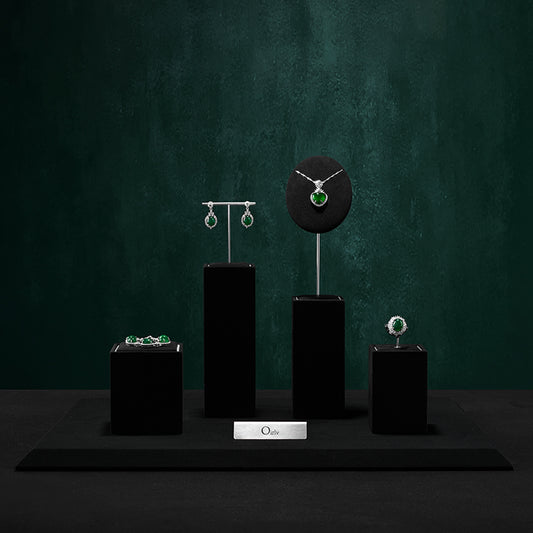 Luxury Black Showcase Display Set TT064