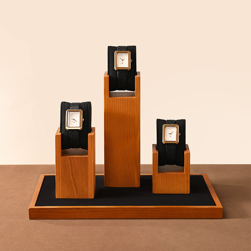Luxury Woodeny Watch display stand：J022