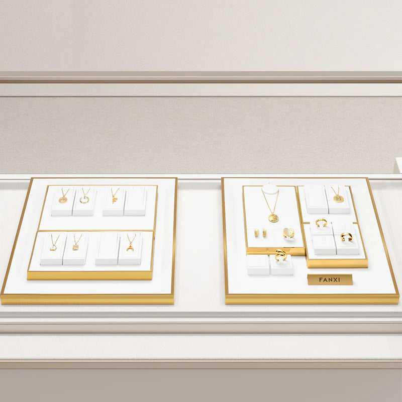 Jewelry display set high-end display props for rings and necklaces TT371