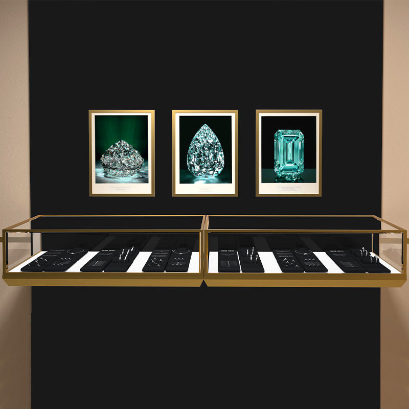 Black Microfiber Jewelry Display Set TT070