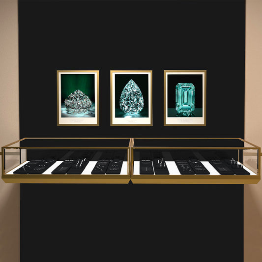 Black Microfiber Jewelry Display Set TT070