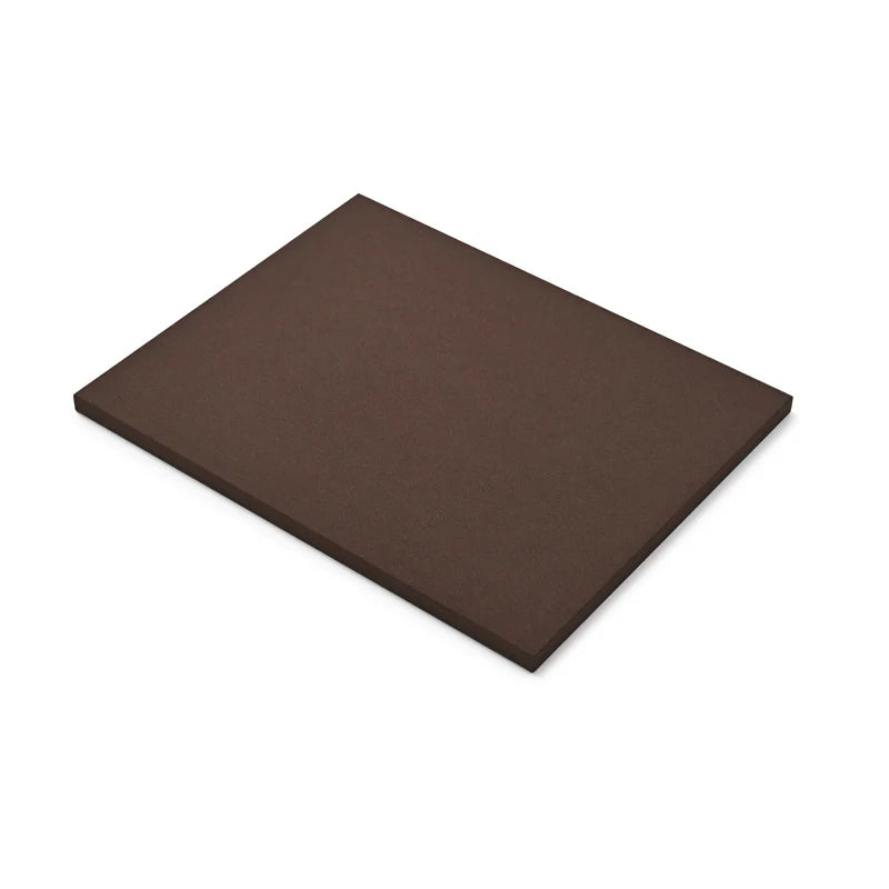 OIRLV Brown Microfiber Earrings Ring Necklace Jewelry Display Set TT351