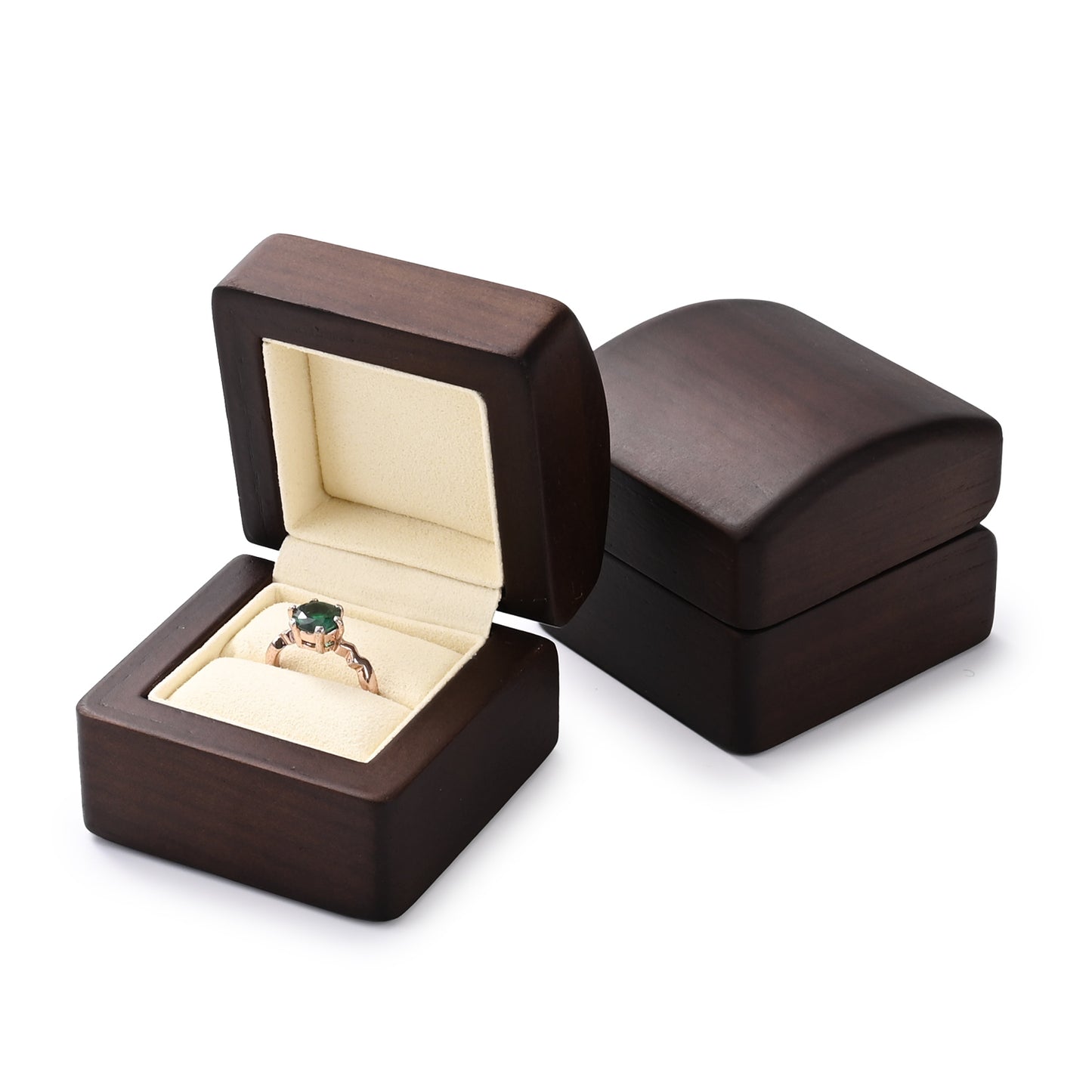 New Wooden Ring Box SM207