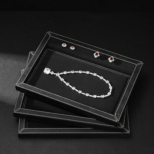High End Luxury Stitching Jewelry Display Tray P229