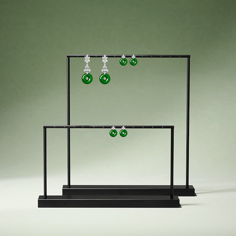 Metal Black Earring Display Stand JS024