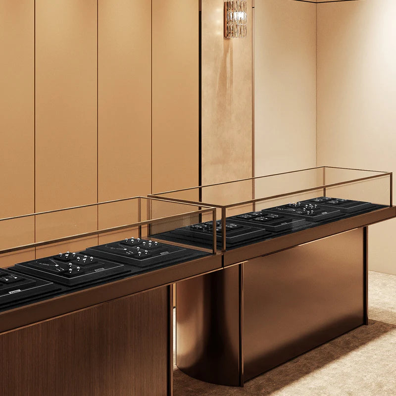 OIRLV high quality Black Metal luxurious jewelry display：TT369