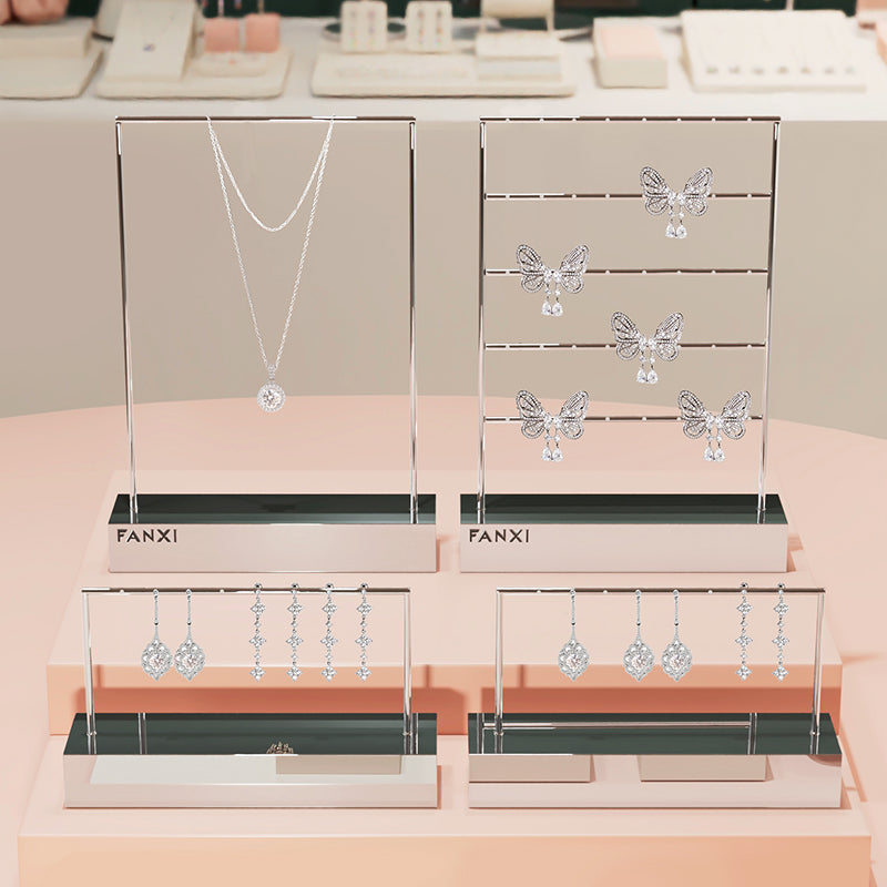 Metal Jewelry earring display props:J021