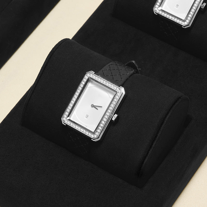 Black Microfiber Jewelry Display Set TT070