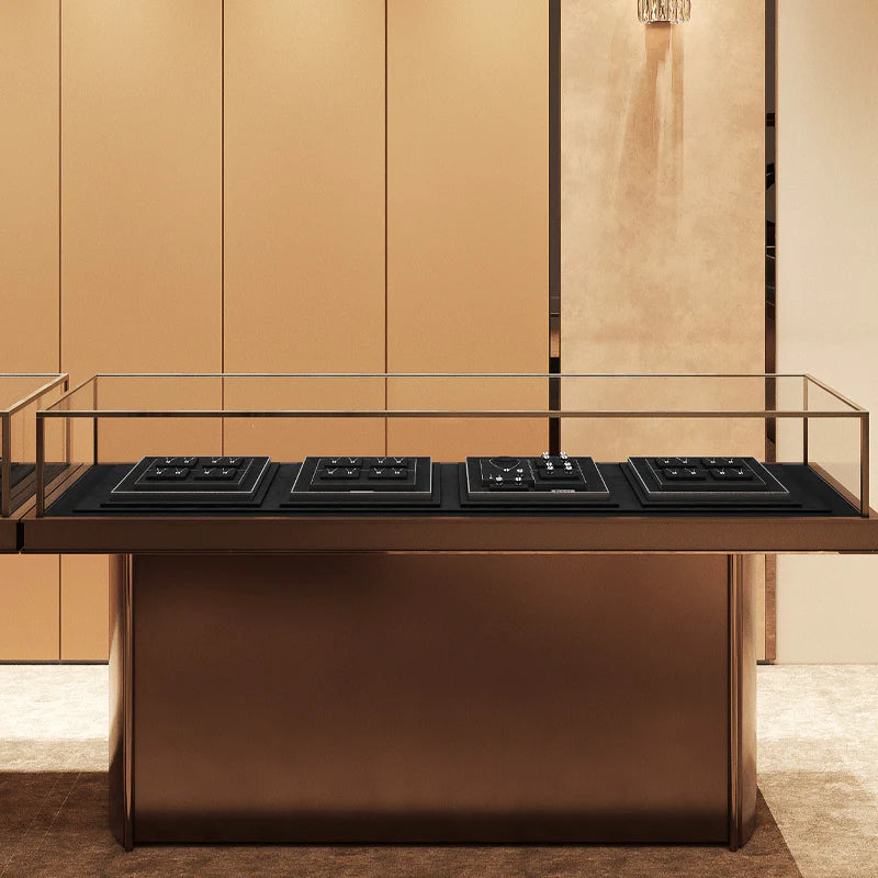 OIRLV high quality Black Metal luxurious jewelry display：TT369