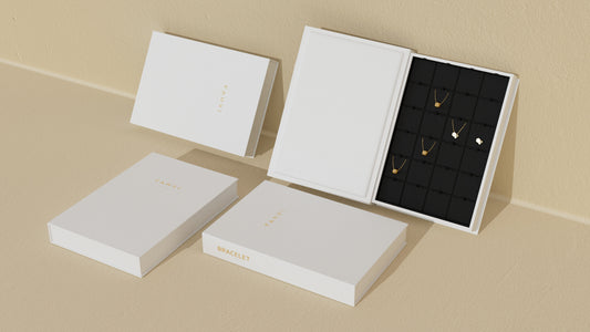 New Black PU Leather Microfiber Flip-cover Magnetic Jewelry Tray P150