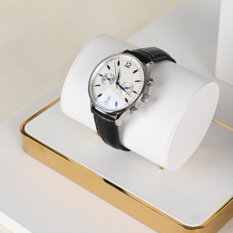 White PU Leather Watch Display Set TT251