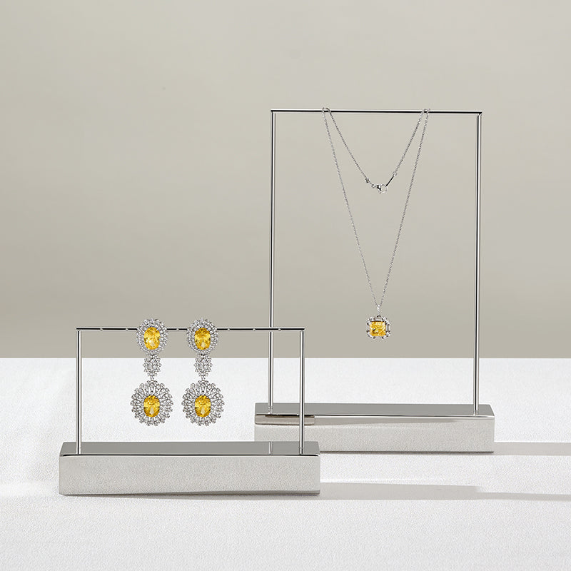 Metal Jewelry earring display props:J021