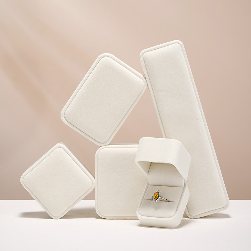 Luxury Velvet Jewelry Packaging Gift Box H045