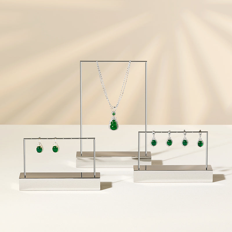 Metal Jewelry earring display props:J021