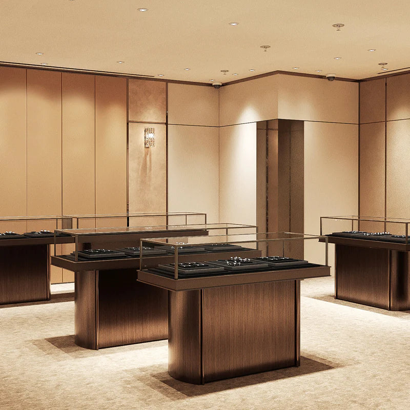 OIRLV high quality Black Metal luxurious jewelry display：TT369